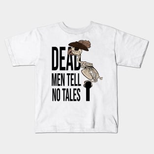 Dead Men Tell No Tales Parrot Kids T-Shirt